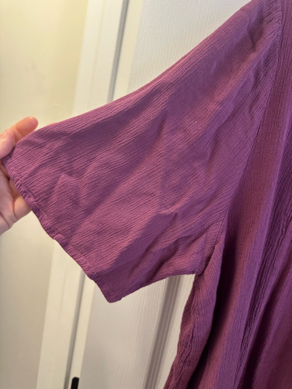 Knox Rose Mauve Purple Embroidered Boho Tunic - Picture 3 of 5